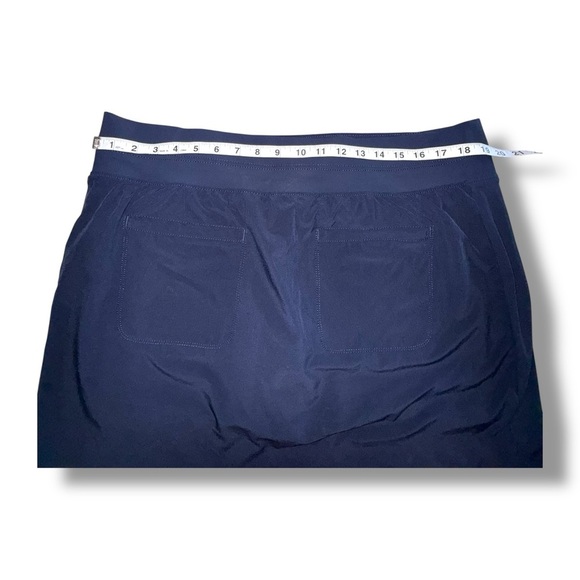 ATHLETA Brooklyn Mid Rise 16” Skort - Navy Women’s 18 - Picture 5 of 10